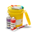 Spilfyter bucket spill kit with Kolor-Safe neutralizers — SafetyGrid