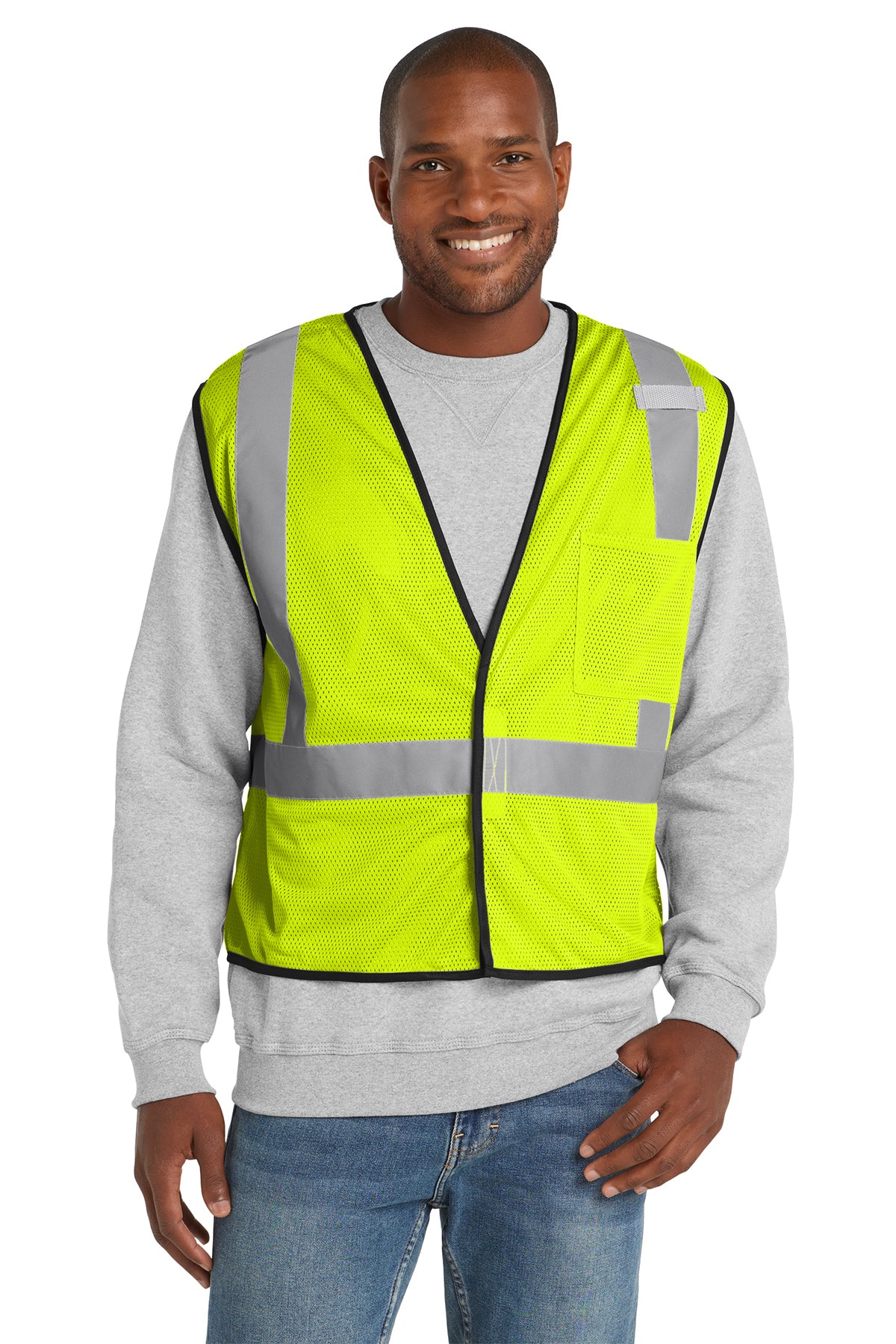 CornerStone CSV100 ANSI Class 2 economy mesh safety vest