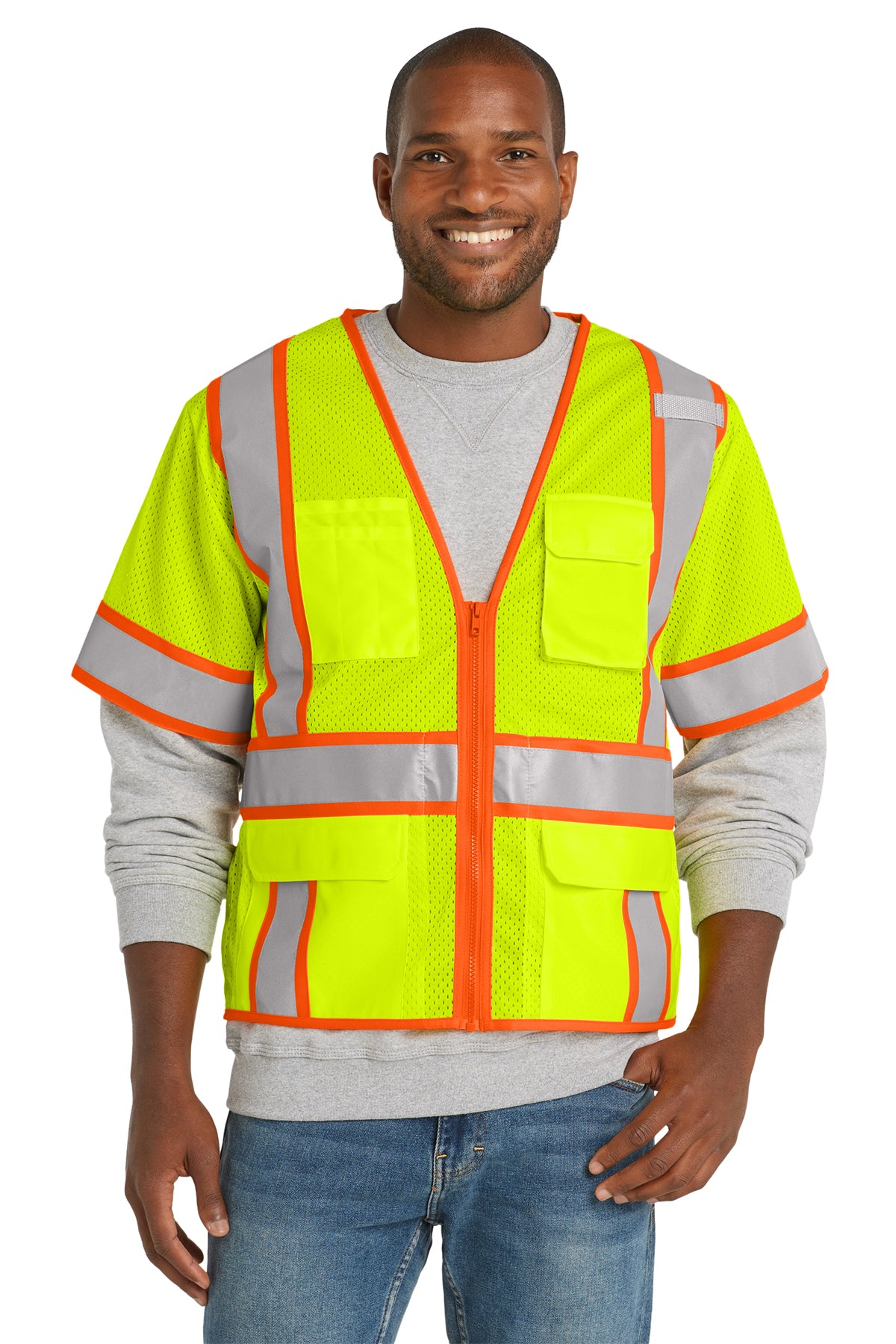 CornerStone CSV106 ANSI Class 3 surveyor safety vest