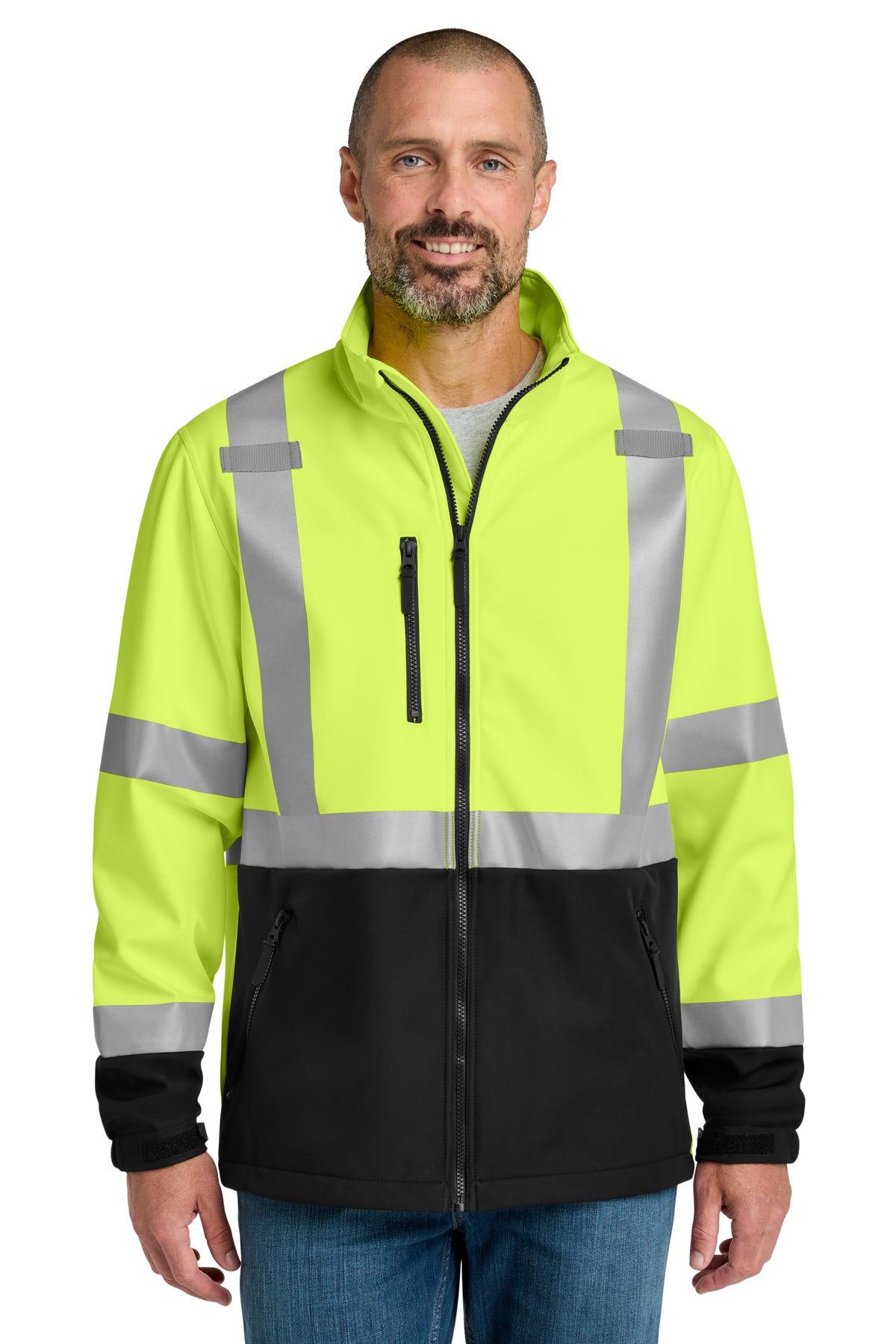 CornerStone CSJ503 ANSI Class 3 Soft Shell Jacket