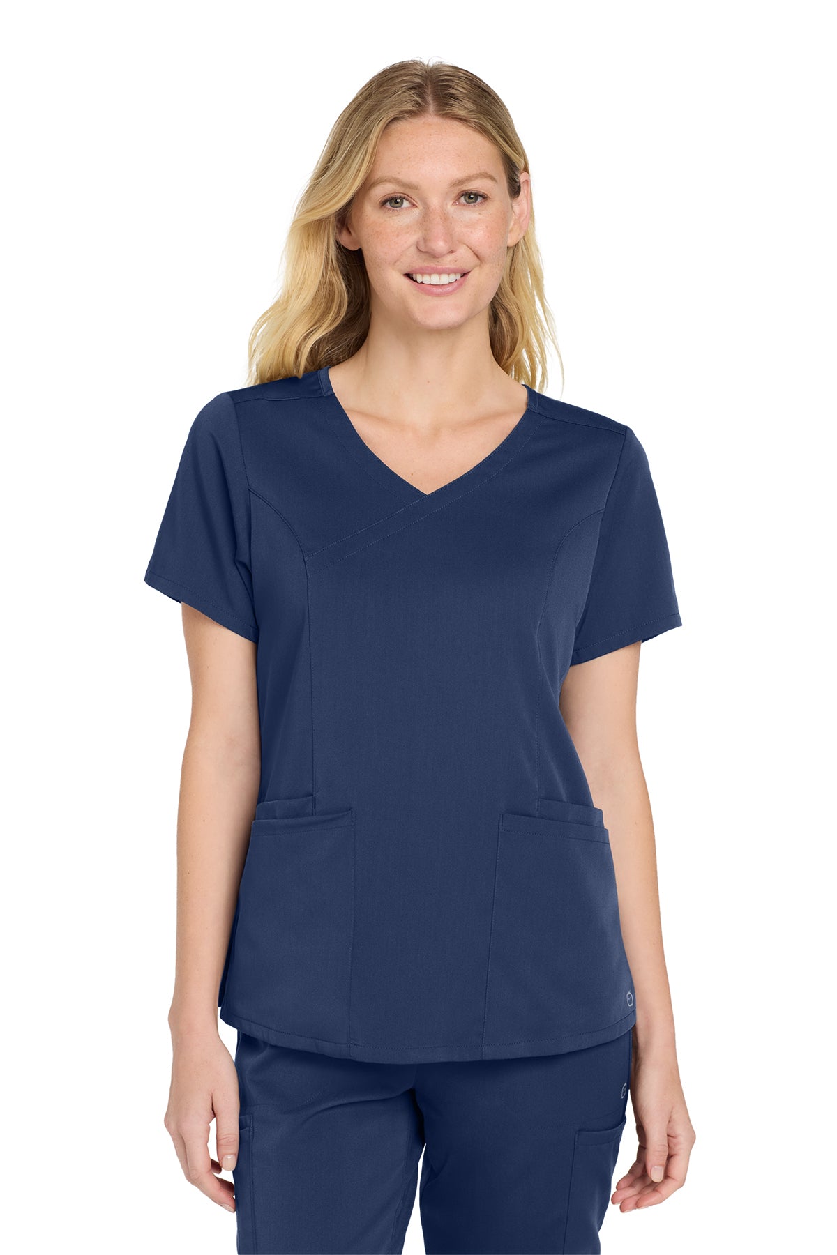 Wink WW4268 Premiere Flex Mock Wrap Scrub Top