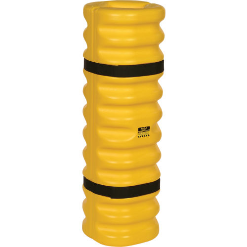 Eagle Narrow Column Protector, 4in To 6in Column Opening, 13in O.D. x 42inH, Yellow