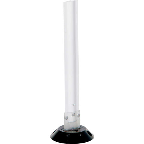 Vestil Surface Mount Flexible Stake, 24inH, White
