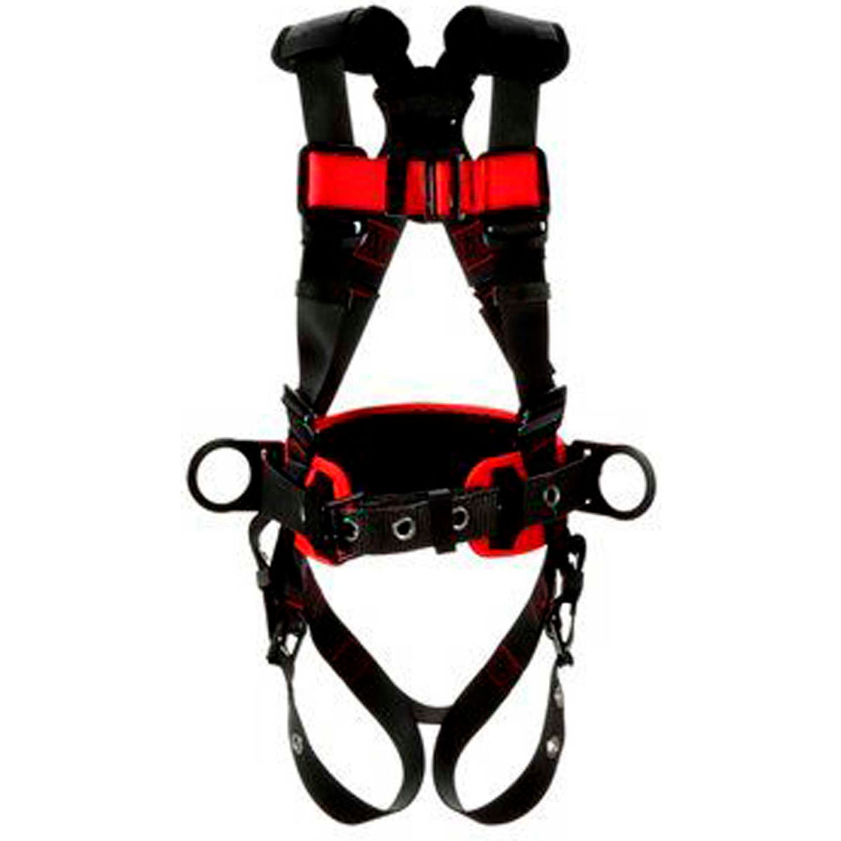 3M Protecta 1161309 Construction Style Positioning Harness, Back & Side D-Ring, M/L
