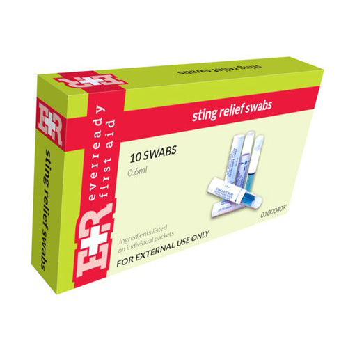 Sting Relief Swabs
