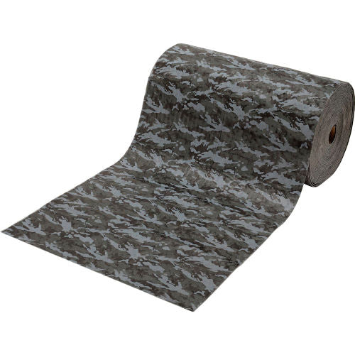 Global Industrial Universal Sorbent BattleMat, Extra Heavy Weight, 30inW x 150ftL, Gray