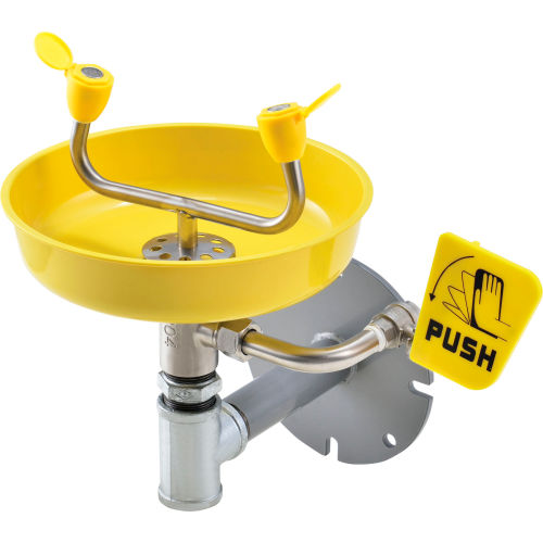Global Industrial Emergency Eyewash Station, Wall Mount