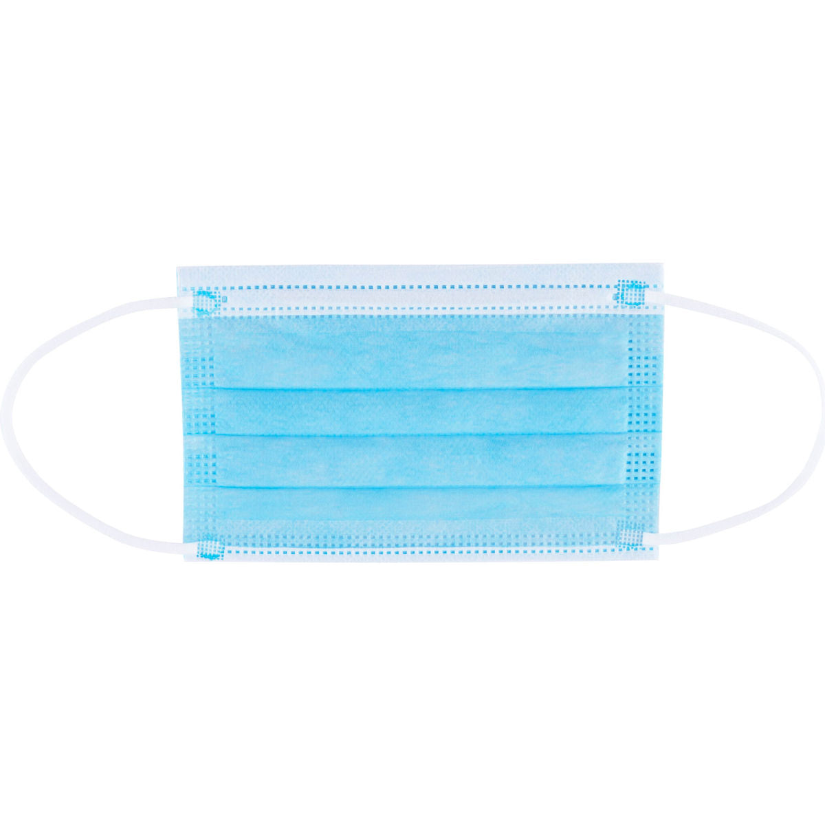 Disposable 3-Ply Face Mask, Youth Size, Individually Packed, 50/Box