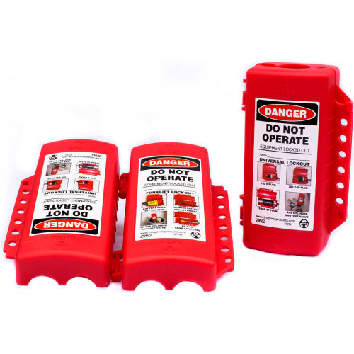 ZING RecycLockout Universal Forklift, Valve and Plug Lockout, 7294