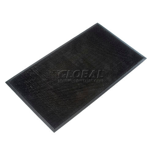 Apache Mills Trooper Entrance Mat, 5/8in Thick, 2ft x 3ft, Black