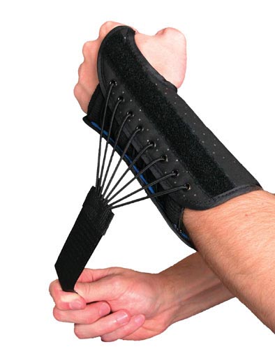 Wrist Splint with Bungee Closure, Right Medium