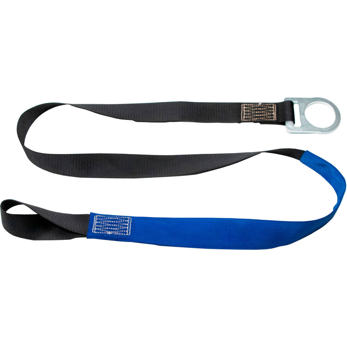 Werner Pour In Disposable Anchor Strap, 120inL, Loop, D Ring
