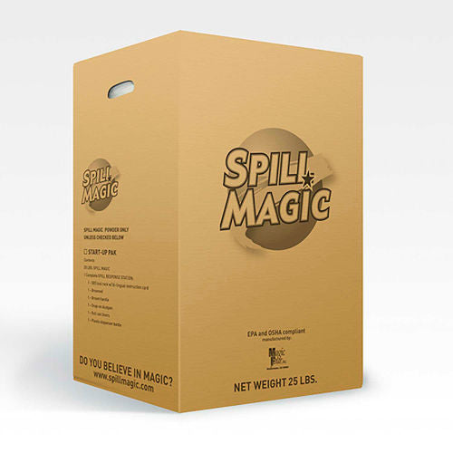 Spill Magic Absorbent Powder, 25 lb Box