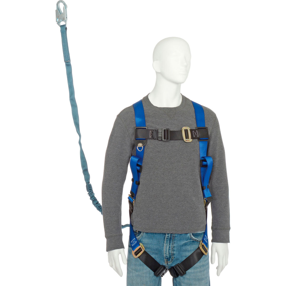 FallTech 9005PS Starter Kit with 7015 Harness, 6' Shock Absorbing Lanyard & Gear Bag