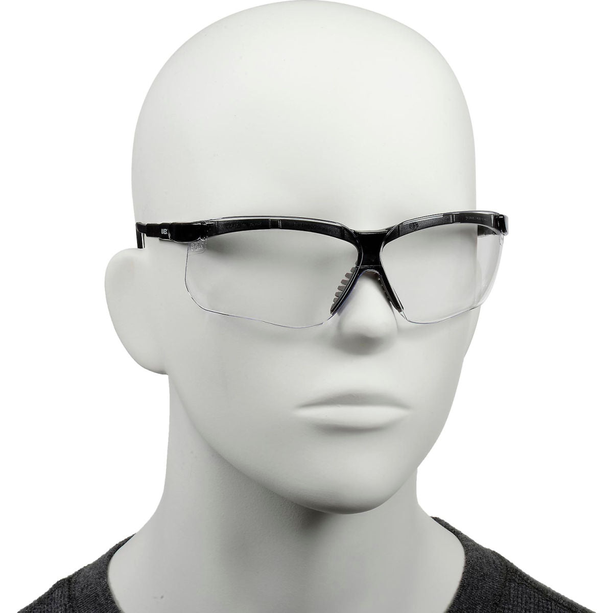 Honeywell Uvex S3200HS Genesis Anti Fog Safety Glasses, Black Frame, Clear Lens