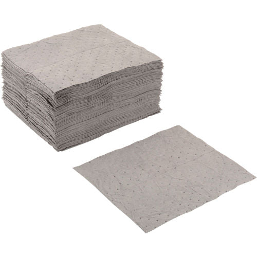 Global Industrial Universal Pad, Light Weight, 15in x 18in, Gray, 100/Pack