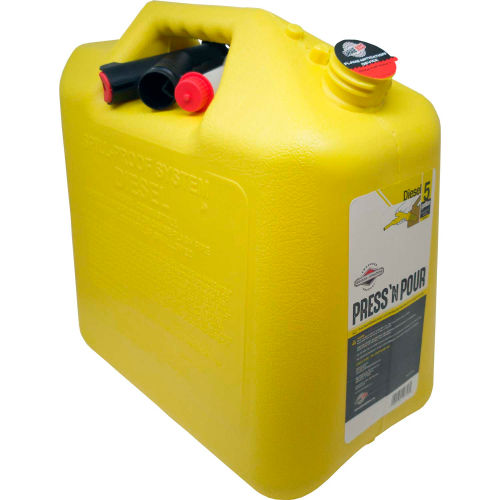 Garage BOSS Press N Pour 5 Gallon Diesel Can, GB356