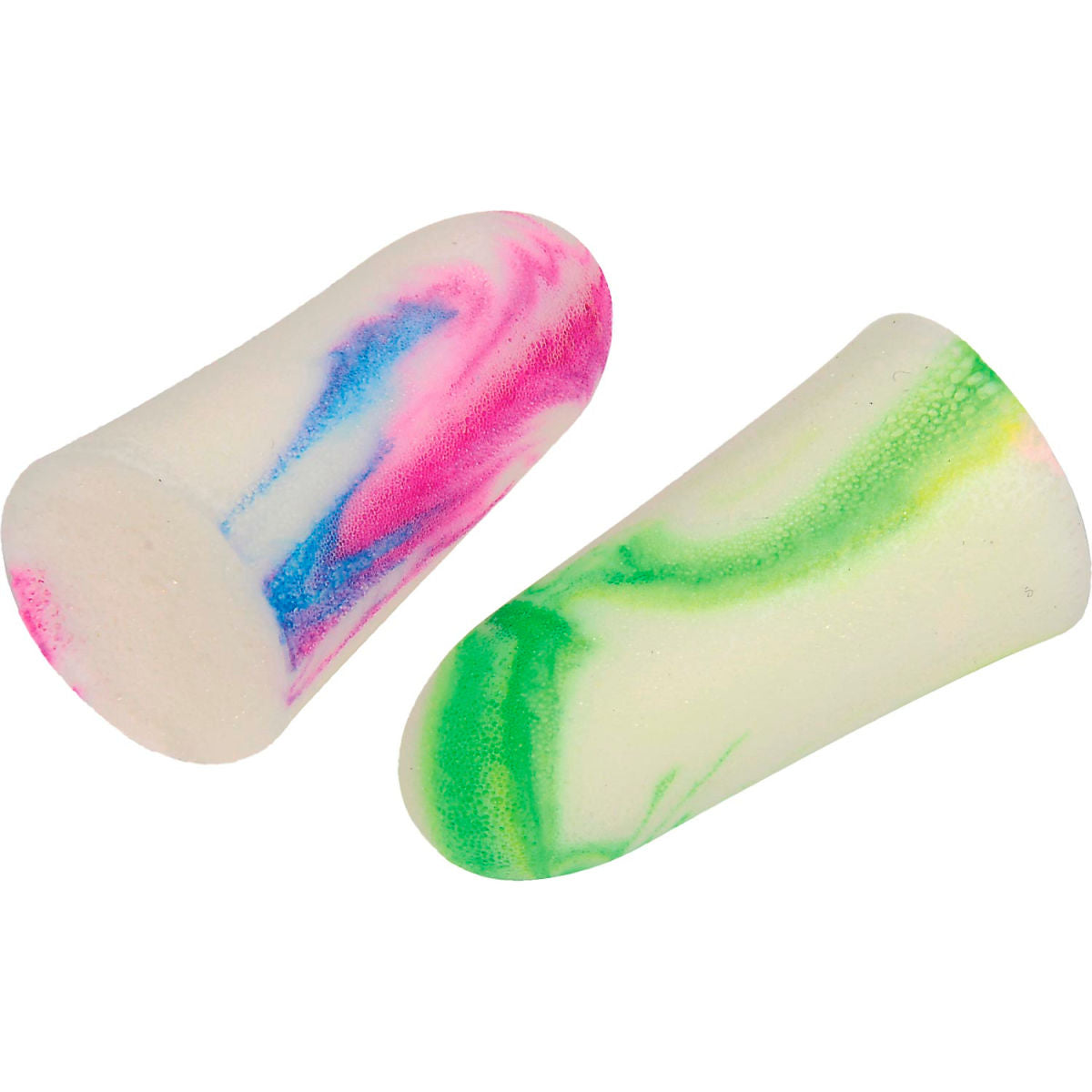 Moldex 6604 SparkPlugs Multi-Color Foam Earplugs, Uncorded, 200 Pairs/Box