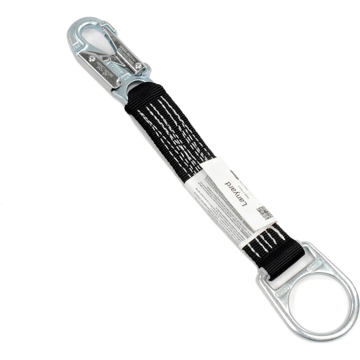 Miller D-Ring Extension, 18in Snap Hook & D-Ring, MILLER BY HONEYWELL, 8928-Z7/18INBK
