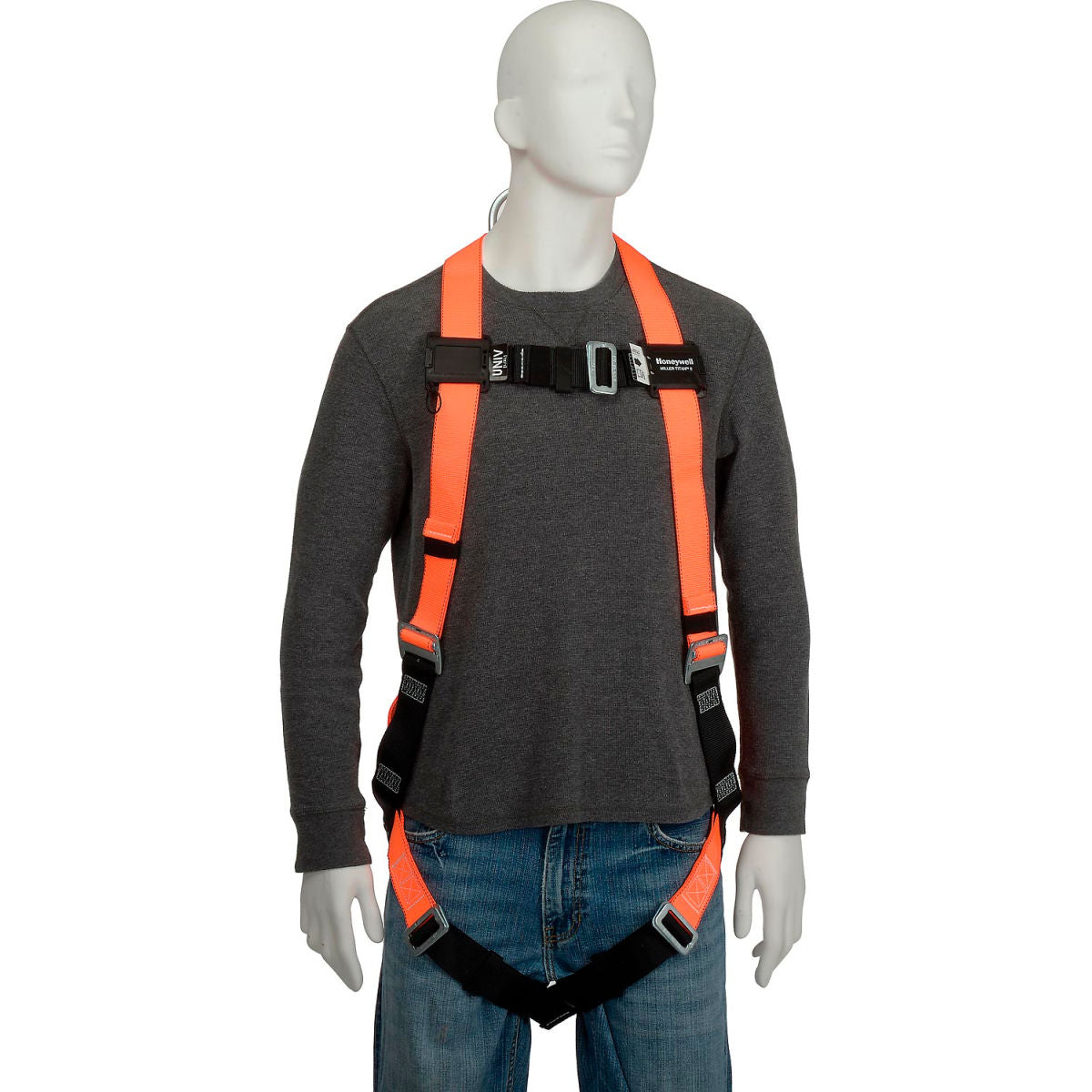 Miller Titan II Non-Stretch Full Body Harness, T4000/UAK