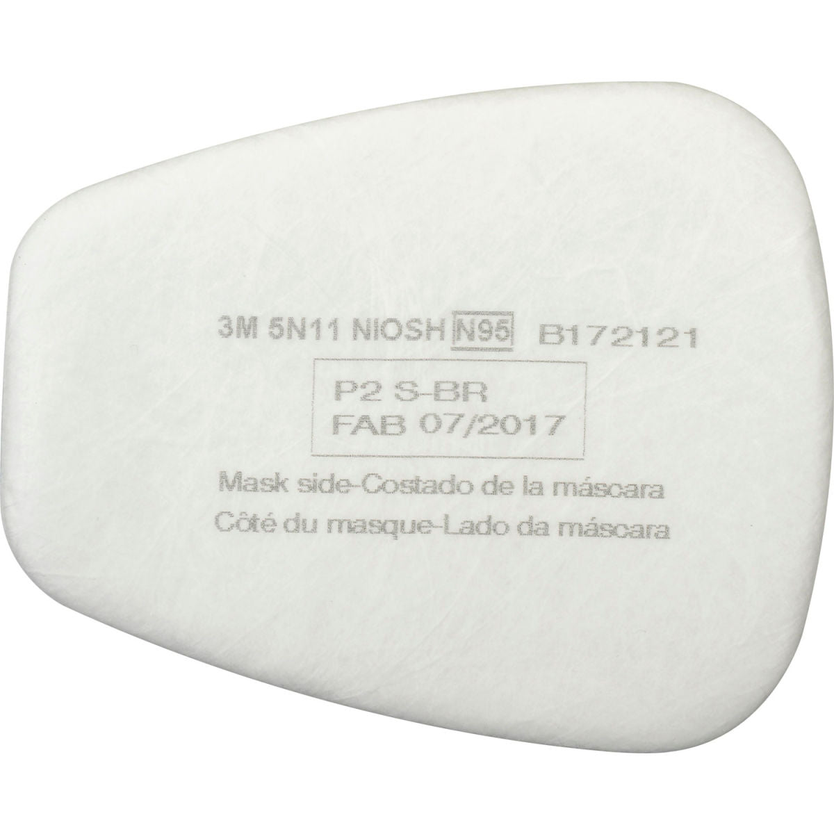 3M N95 Particulate Filter, Box Of 10