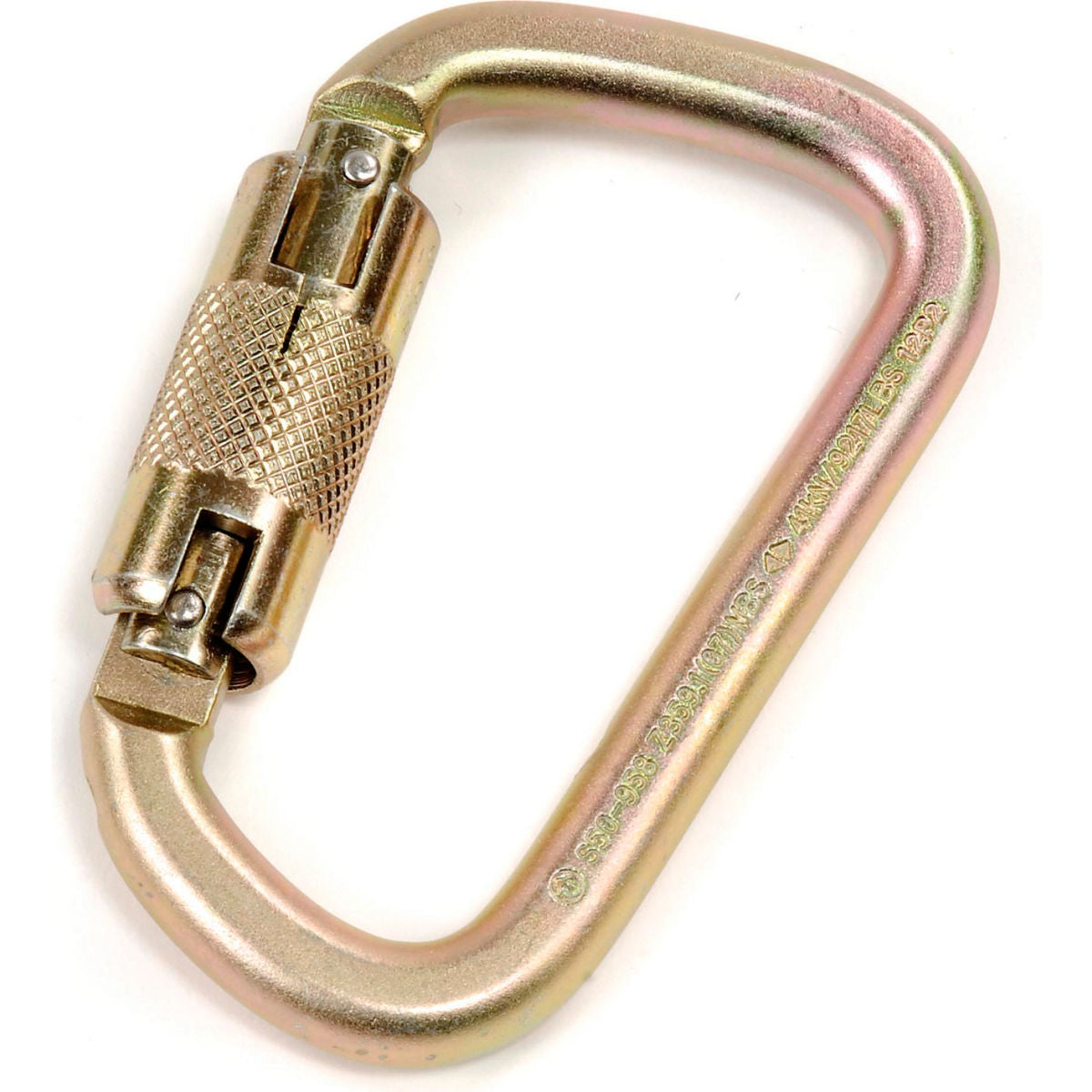 Miller Steel Twist-Lock Carabiner, 17D-1