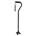 Blue Jay Offset Cane with Quadruple Tip
