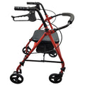 Steel Rollator, Red