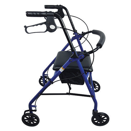 Aluminum Rollator, Blue