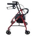 Aluminum Rollator, Red
