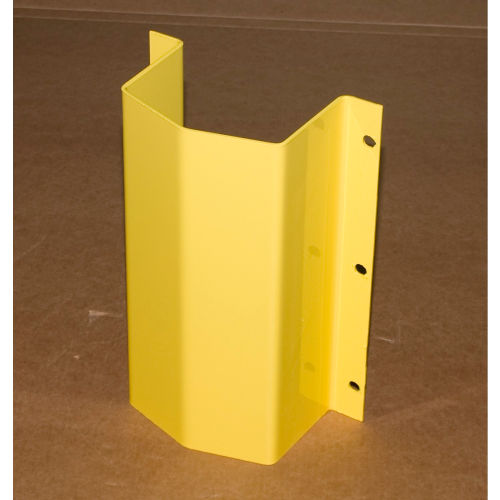 Bluff Wall Mounted Pipe Guard, 36inH, Safety Yellow, Protects 10in Pipe