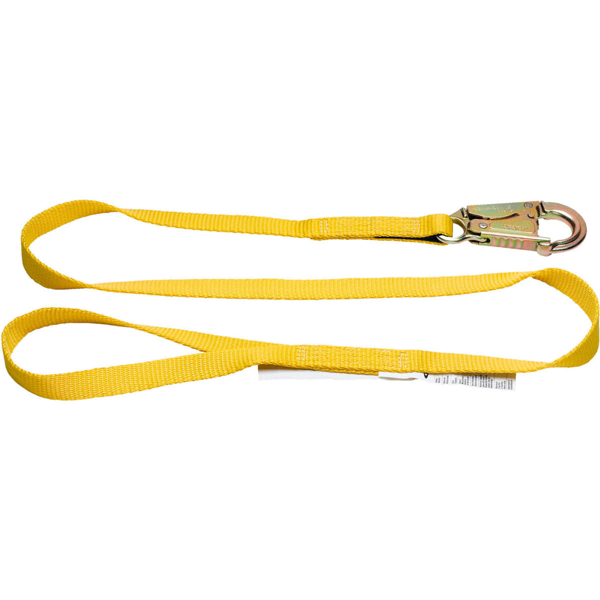 Werner 1in Web Positioning Lanyard with Loop Snaphooks, 6'L