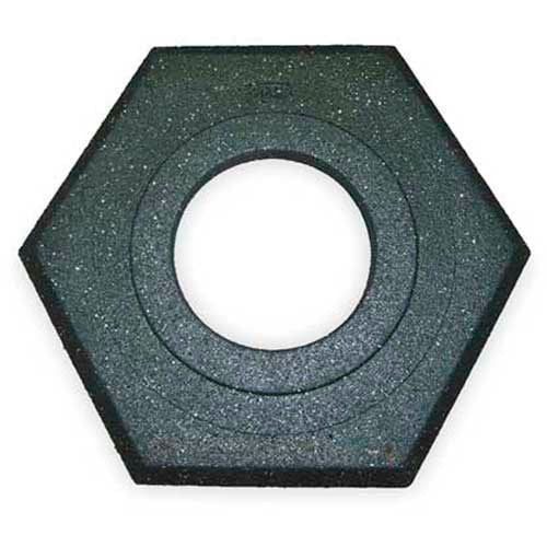 Cortina Recycled Rubber Delineator Base, 16 lb