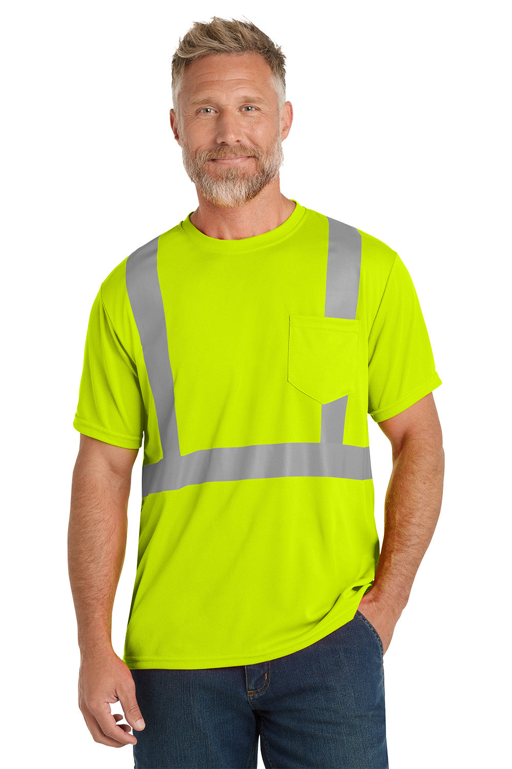 CornerStone ANSI 107 Class 2 Mesh Tee CS200