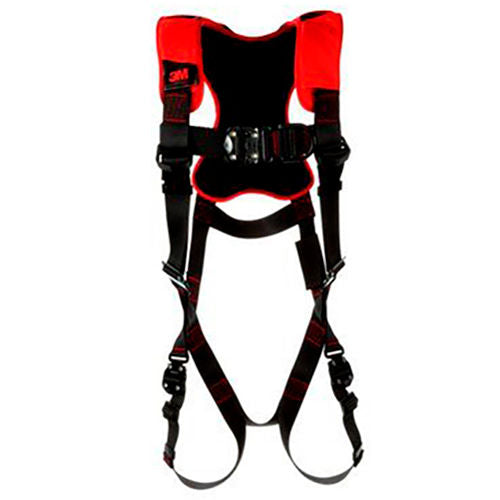 3M Protecta 1161406 Comfort Vest-Style Climbing Harness, Back & Front D-Ring, XL