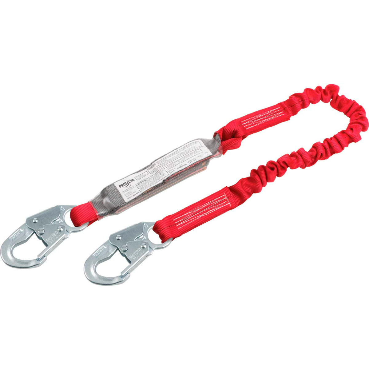 3M Protecta 1341101 PRO Elastic Shock Absorbing Lanyard, 6'L, 130-310 lb. Capacity
