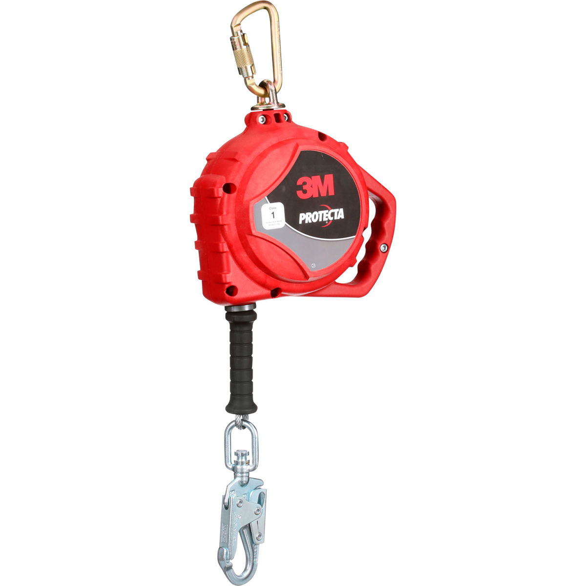 3M Protecta Self Retracting Lifeline, Galvanized Cable & Steel Swivel Snap Hook, 20'L