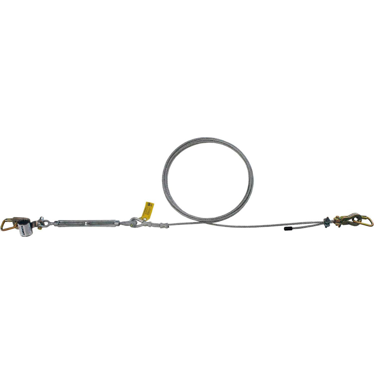 3M DBI-SALA SecuraSpan 7403060 HLL Lifeline Assembly, Zorbit Energy Absorber, 60'L