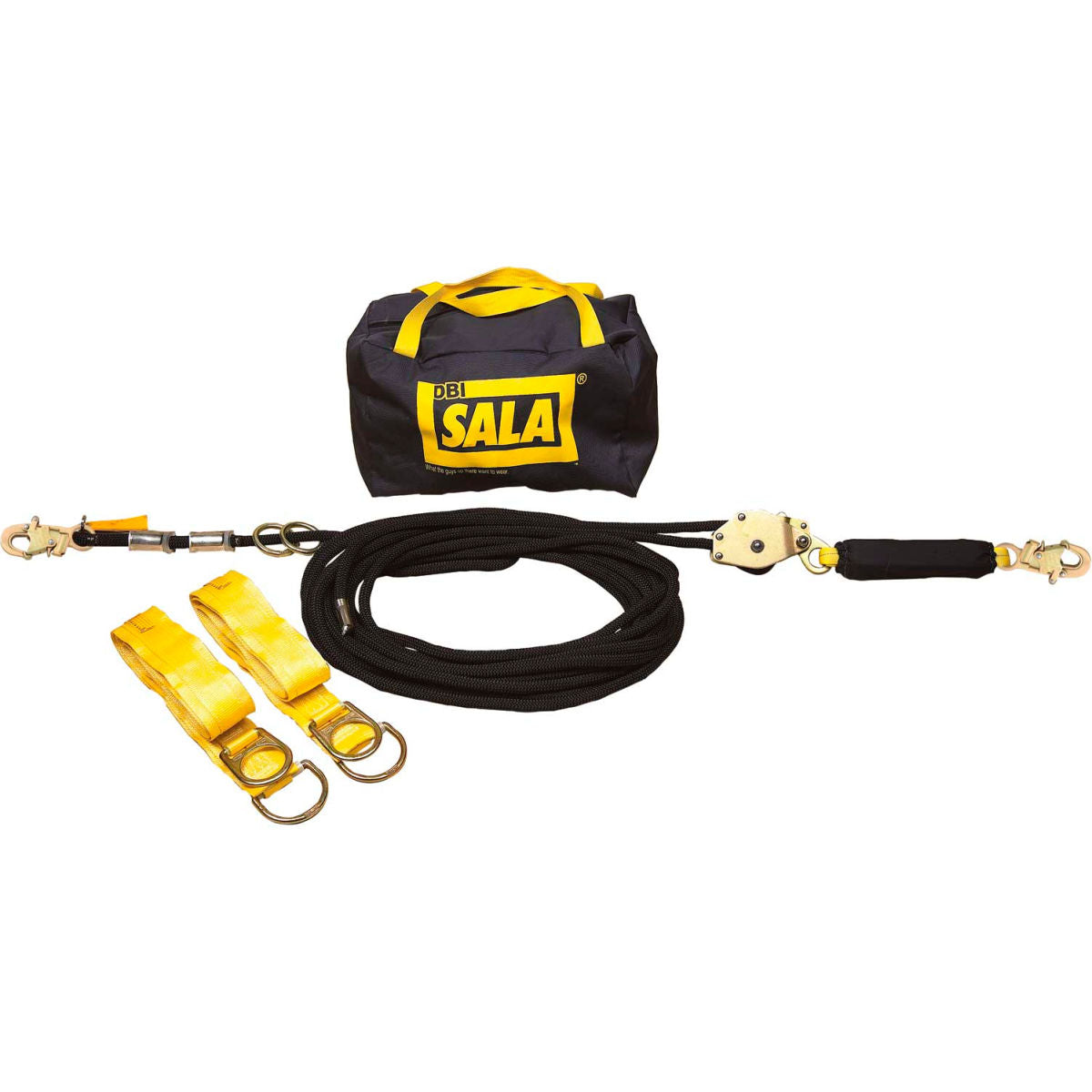 3M DBI-SALA 7600503 Sayfline Synthetic Horizontal Lifeline System, 30'L, 310 lb. Capacity