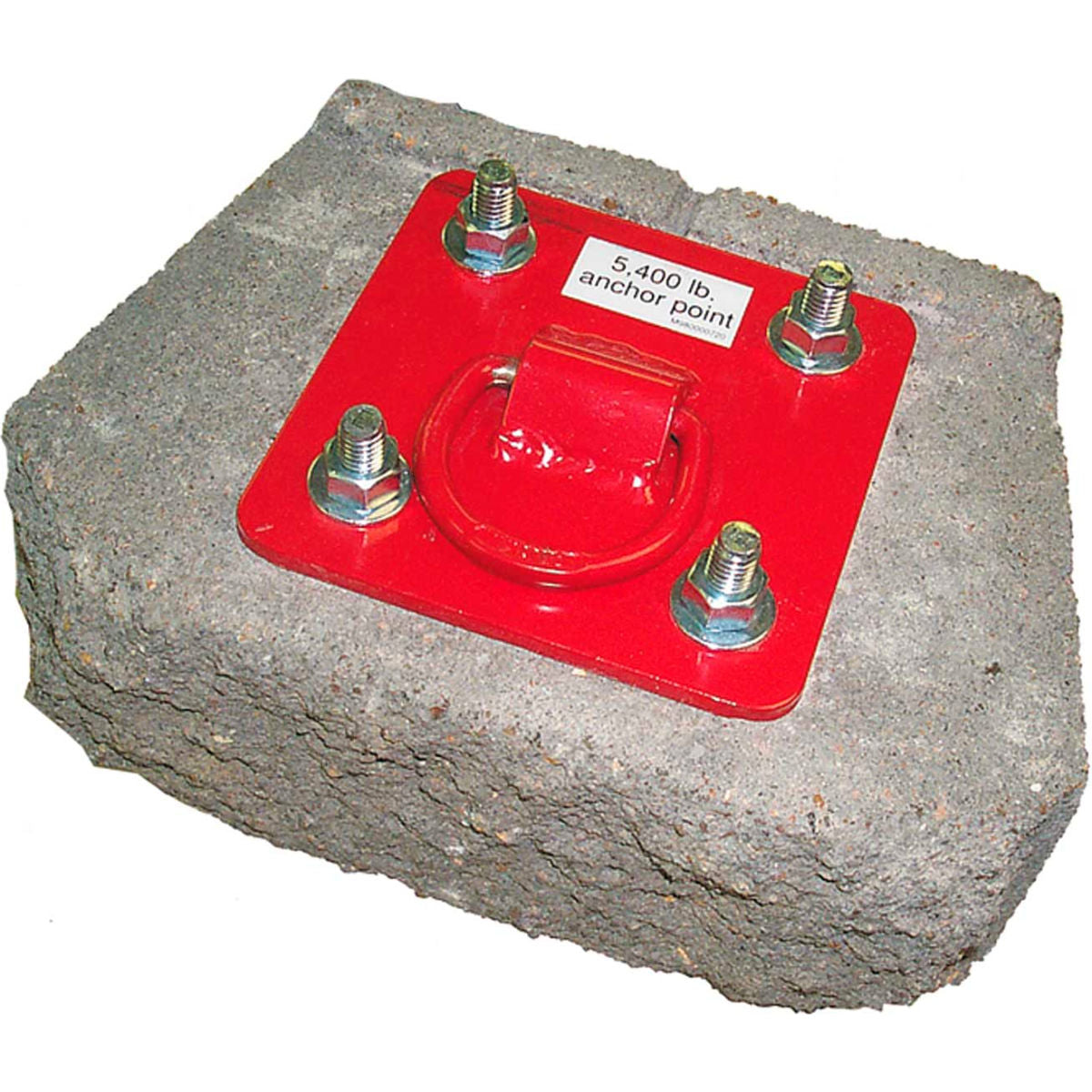 3M Protecta Concrete Fixed Anchor Plate, 310 Lb. Capacity