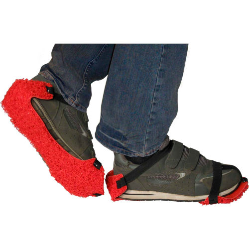 PAWS Spaghetti-Loop Strap-On Traction Soles, Women's, Red, One Size, 1 Pair