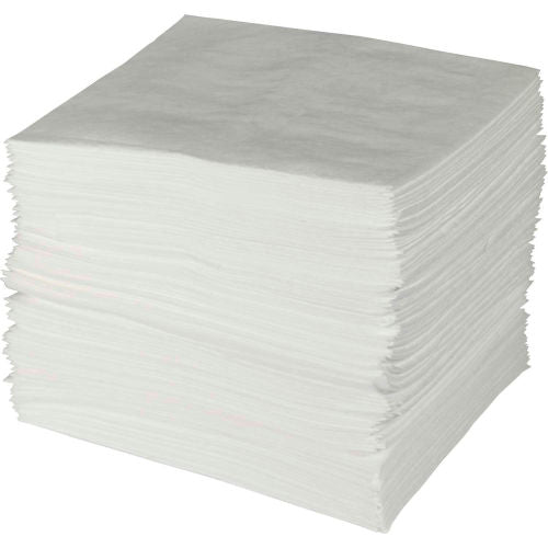 Brady SPC ENV Oil Only Pads, 15inW x 19inL, Heavy Weight, Bale of 100