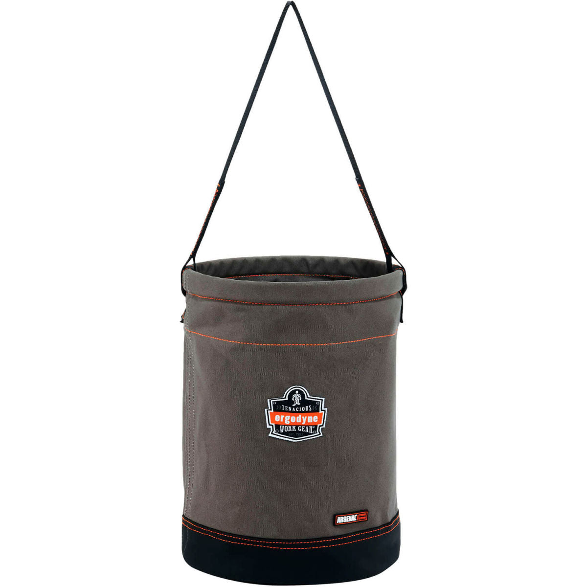 Ergodyne Arsenal 5930 Web Handle Canvas Hoist Bucket, Large, Gray
