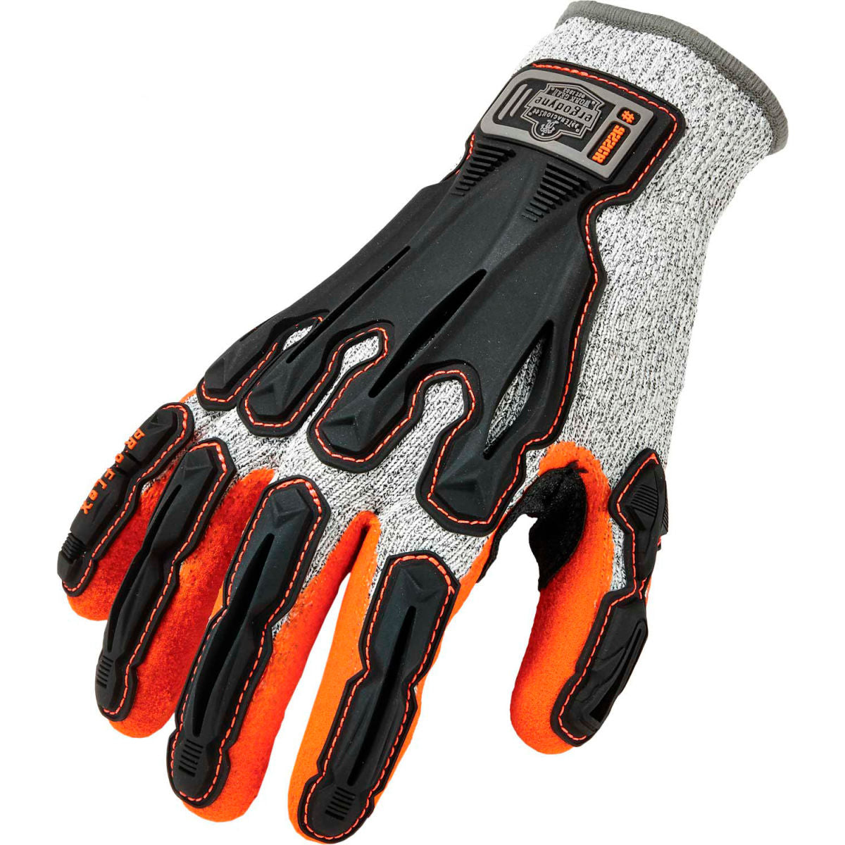 Ergodyne HPPE, Nitrile Cut Resistant Gloves, ANSI A3, 13 Gauge, Gray, Size XL