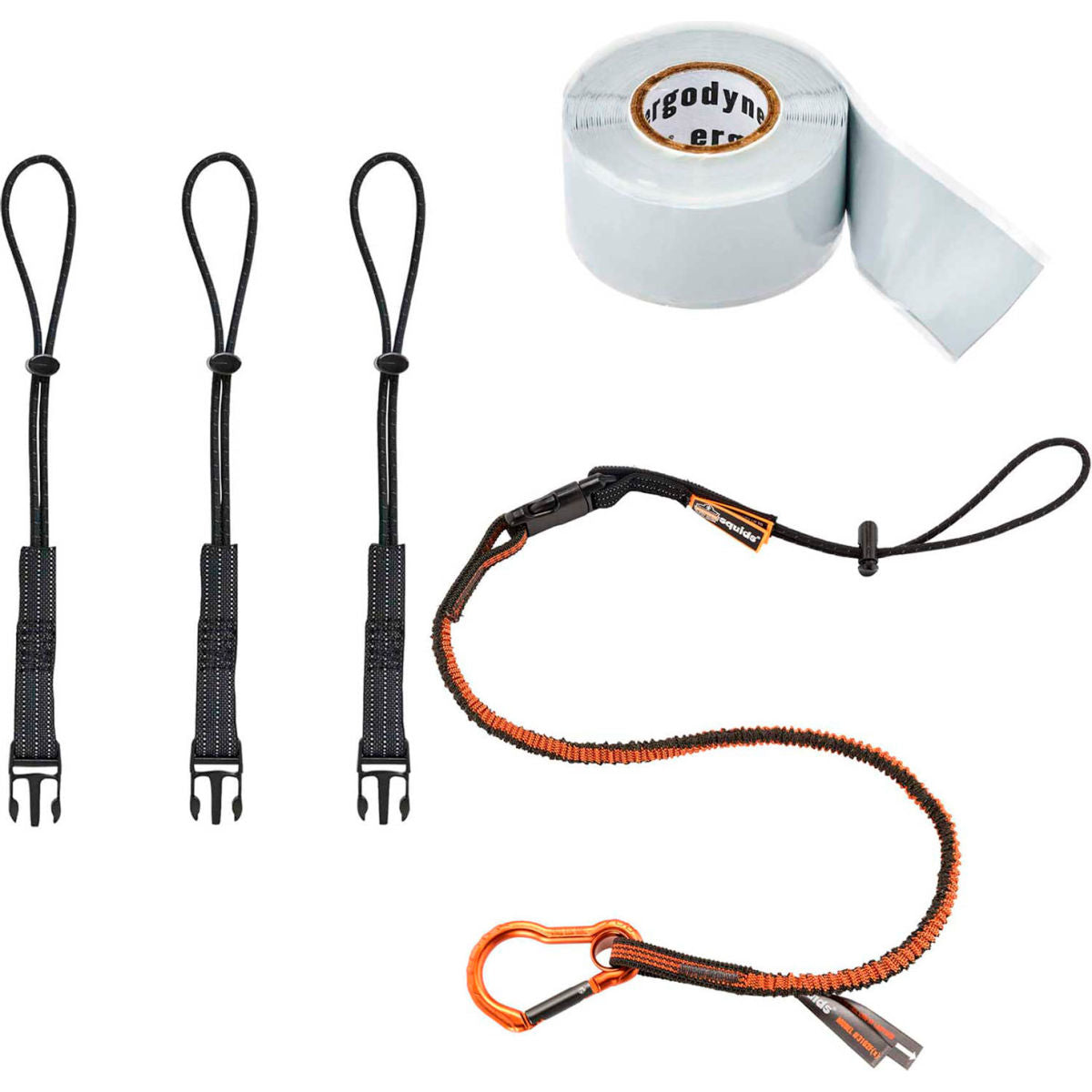 Ergodyne Squids 3181 Tool Tethering Kit, 5 lbs Capacity, 19651
