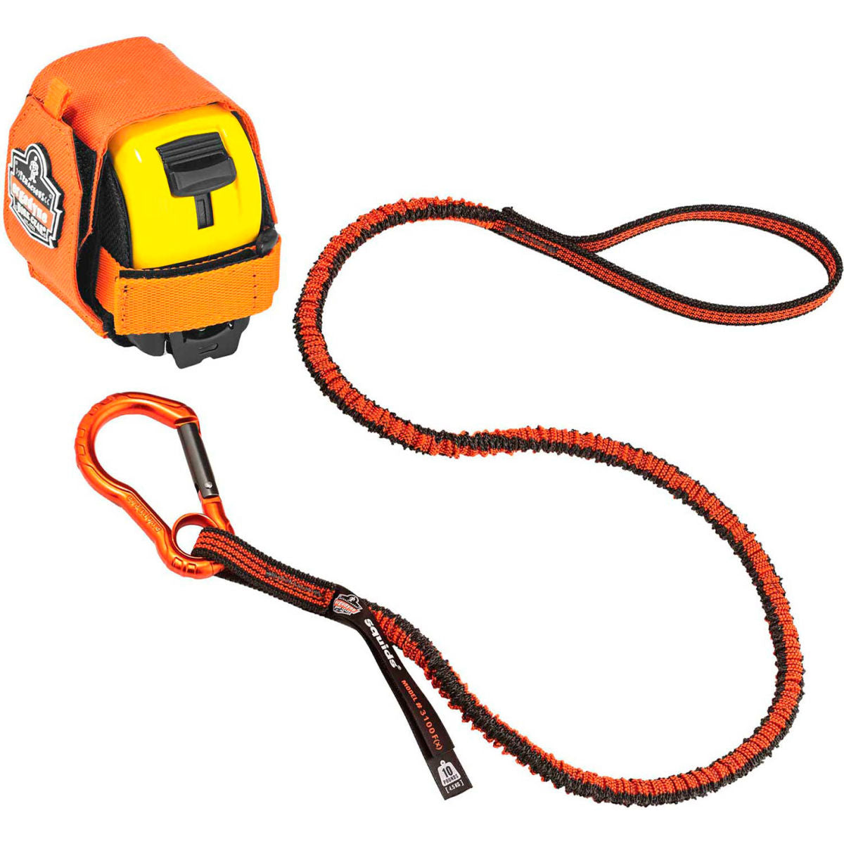 Ergodyne Squids 3193 Tape Measure Tethering Kit, 19663