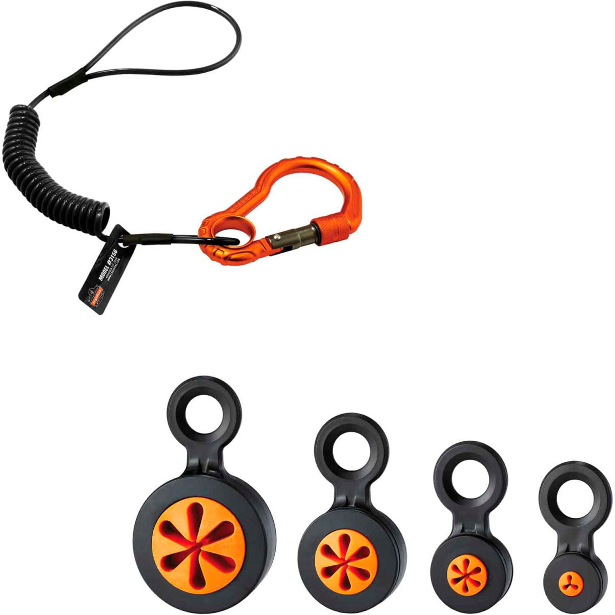 Ergodyne Squids 3194 Hand Tool Tethering Kit, 1lb