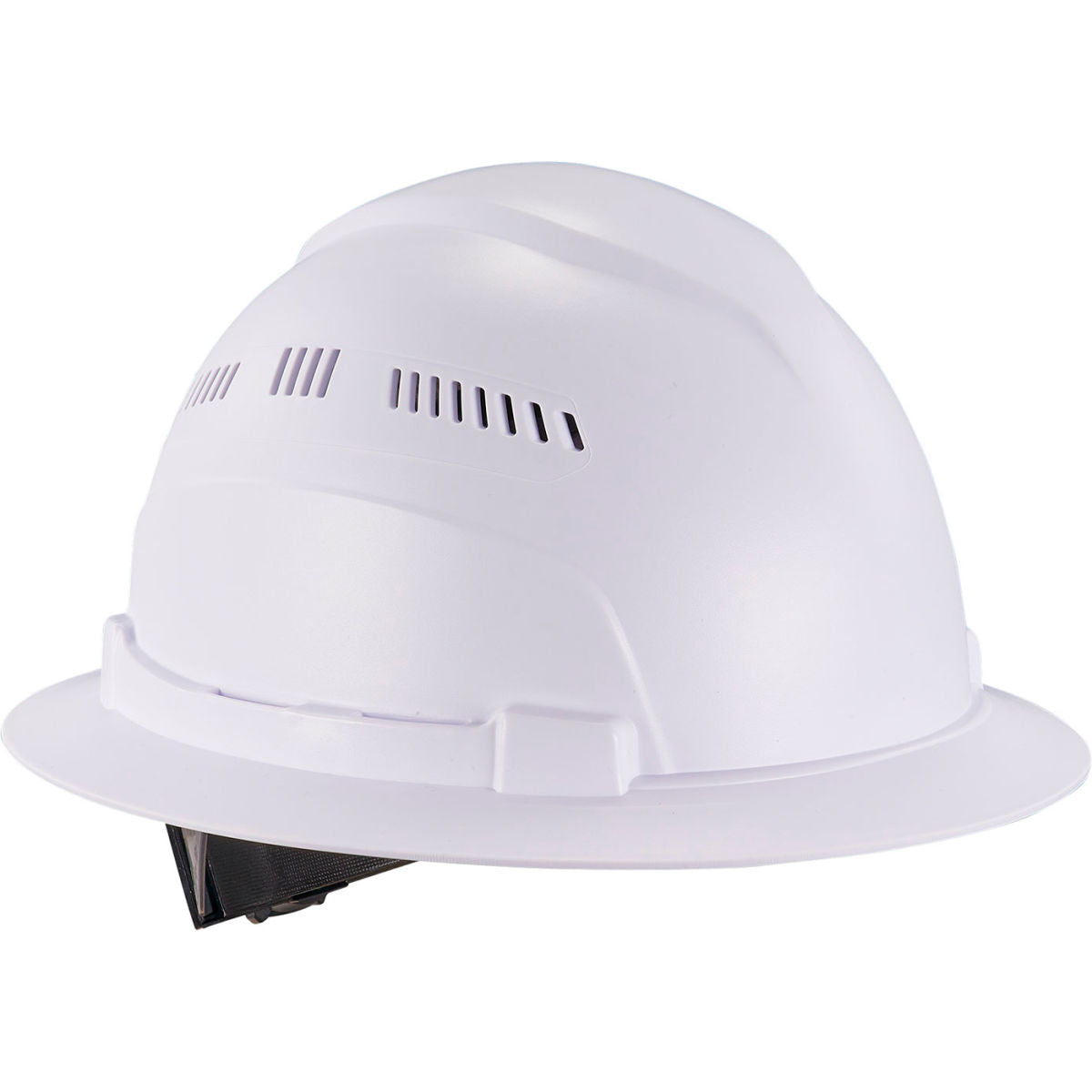 Ergodyne Skullerz 8968 Lightweight Full Brim Hard Hat, Vented, White