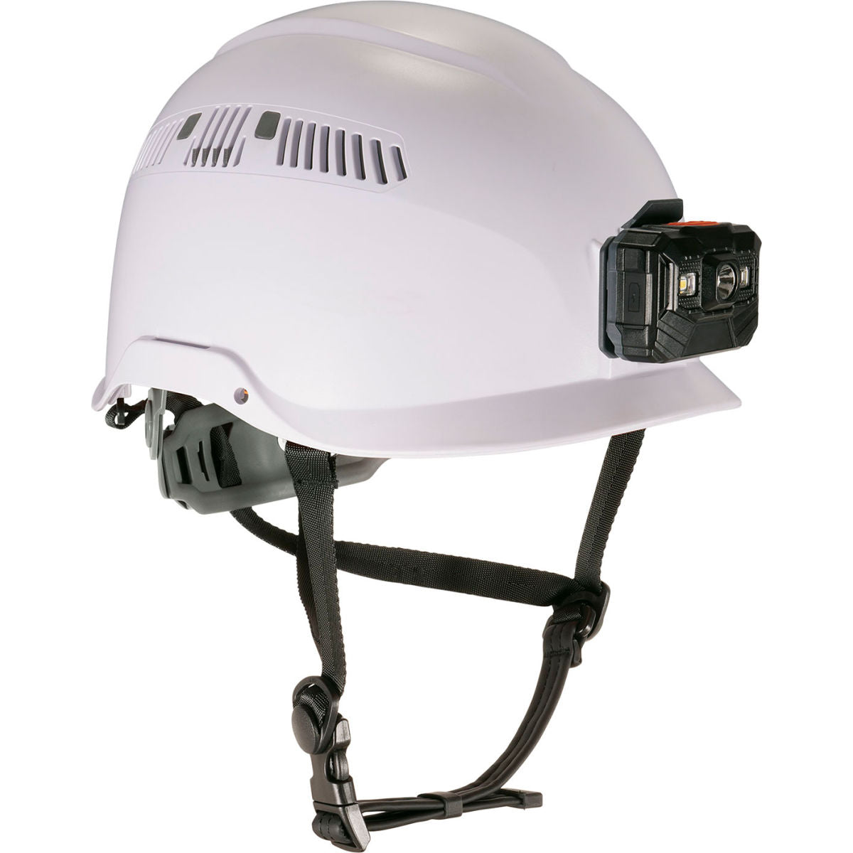 Ergodyne Skullerz 8977LED Safety Helmet with LED Light, White