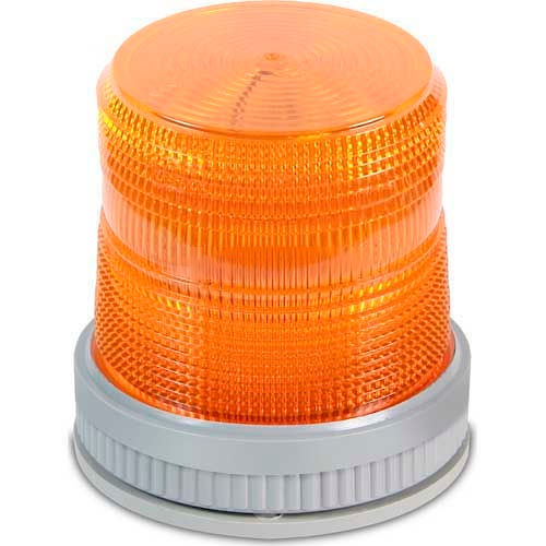 Edwards Signaling 105XBRMA24D Dual Mode LED Signal, Amber, 24V DC
